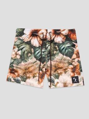 Baseballism Aloha Hibiscus Floral Mesh Shorts